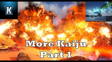 More Kaiju Mod Part Ark Survival Evolved Mods Showcase Youtube