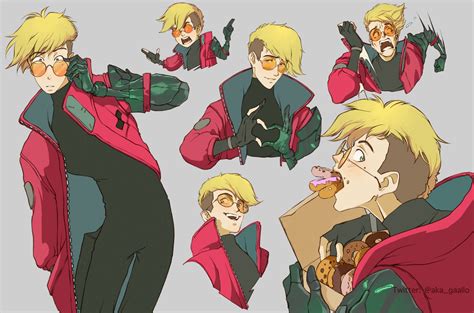 Vash The Stampede Trigun And 1 More Drawn By Aka Gaallo Danbooru