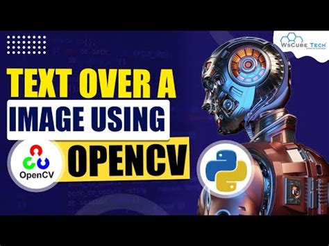 Learn Put Text Over An Image Using Open Cv Python Advanced Project