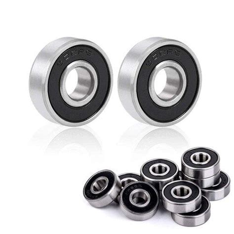 2 ชิ้น 609 RS ( 9 x 22 x 7 mm. ) 609-2RS ball bearing เม็ดกลม ฝายาง = 2 ...