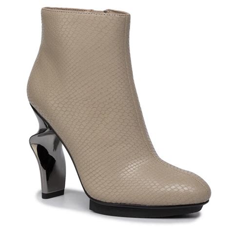 Botki United Nude Twirl Bootie 1049742620 Beżowy eobuwie pl