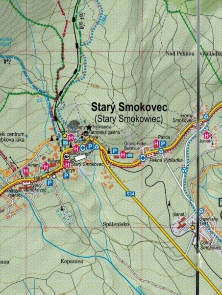 Tatry Wysokie I Bielskie Sk Adana Mapa Expressmap