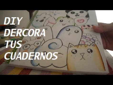 Diy Decora Tus Cuadernos Sorpresa Youtube