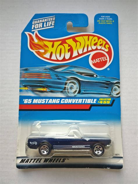 65 Ford Mustang Convertible Hot Wheels 1998 WheelCo In Ua
