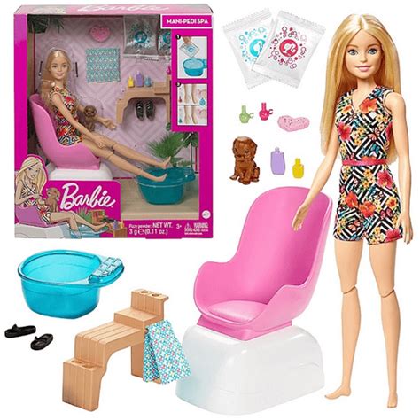 Barbie Salao De Beleza - Boneca Barbie Salão De Beleza Manicure Spa Mattel em Promoção na Americanas