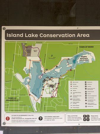 Island Lake Conservation Area Map