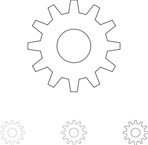 Gear Drawing Vector Art Icons And Graphics For Free Download