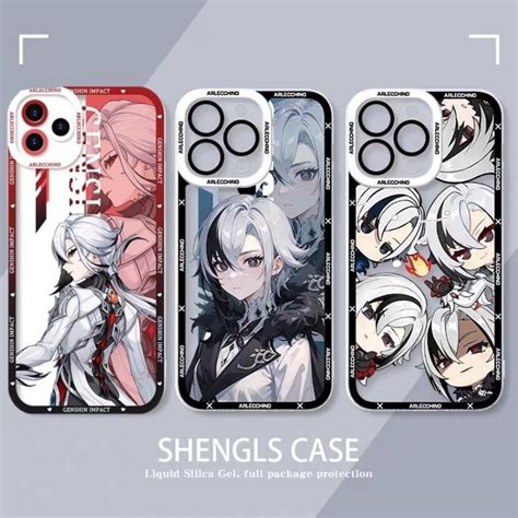 Genshin Impact Arlecchino The Knave Casing For Infinix Hot I Play Note Pro I