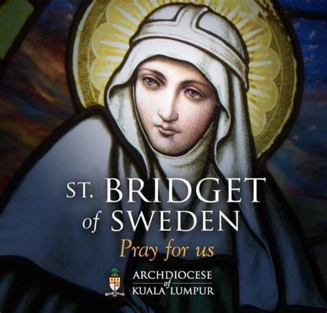 St. Bridget of Sweden | St bridget, St bridget of sweden, Spiritual ...