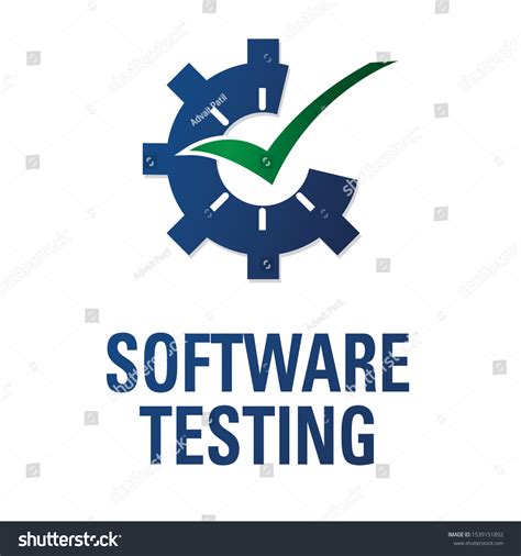 Software Testing Automation Logo Stock Vector Royalty Free