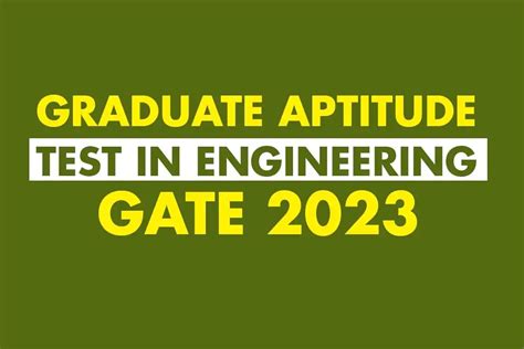 GATE 2023 Registration Begins From August 30 Here S How To Apply At