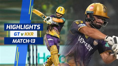 Kkr Vs Gt Ipl Full Match Highlights Kolkata Vs Gujarat Titans