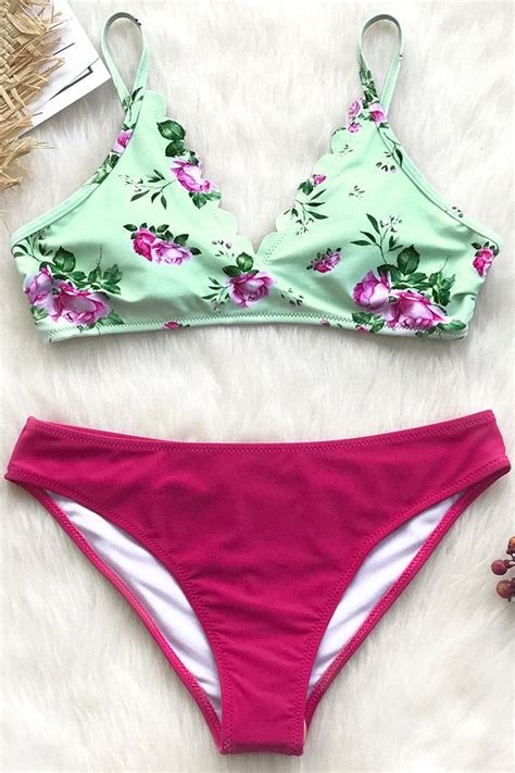 Sonnenjäger Floral Bikini Cupshe Deutschland