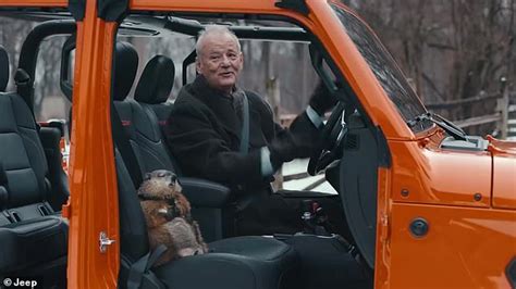 Bill Murray Finds Himself Back In A Groundhog Day Loop During Jeep S Super Bowl Commercial