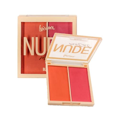 Blush Luisance Nude Metal Cor A G Ref L Shopee Brasil