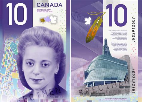 New 10 Bill Featuring Civil Rights Pioneer Viola Desmond Goes Into