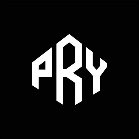 pry monogram vector images depositphotos