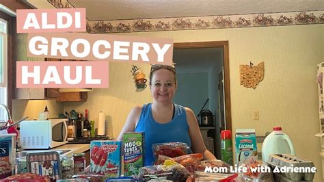 Aldi Grocery Haul Budget Friendly Meal Plan YouTube