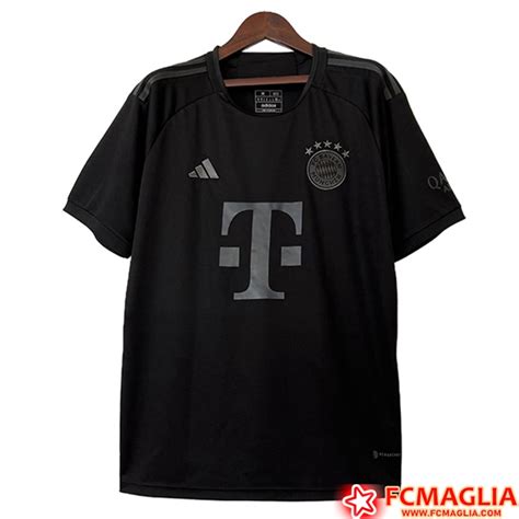 Nuova Maglie Calcio Bayern Monaco Special Edition Nero 2023 2024 Basso