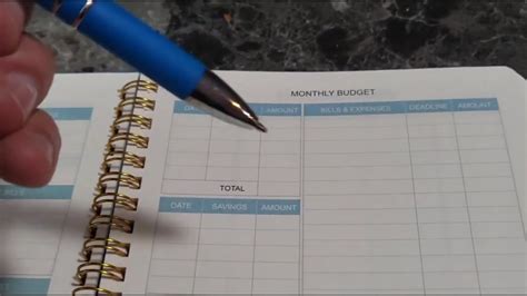 Regolden Book Budget Planner Undated Monthly Budget Journal With