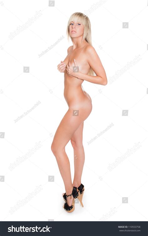 Full Length Portrait Beautiful Blond Nude Stock Photo Shutterstock