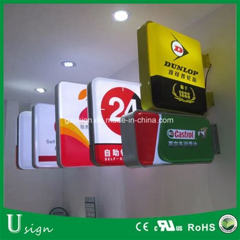 New Custom Outdoor Led Advertising Display Acrylic Vacuum Forming