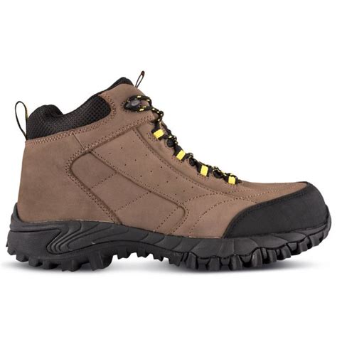 Rebel Expedition Hi Safety Boot Brown Size 8