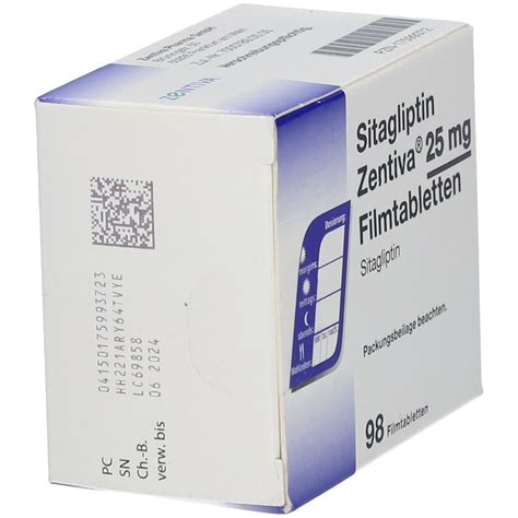 Sitagliptin Zentiva Mg Filmtabletten St Mit Dem E Rezept Kaufen