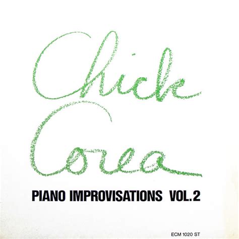 Chick Corea Piano Improvisations Vol Vinyl Lp Album