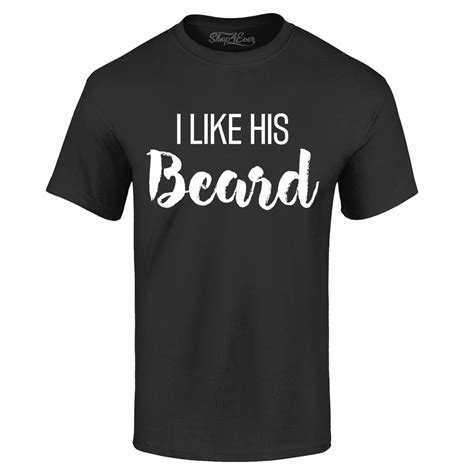 Hot Trending T Shirt With I Like His Beard Couples Matching T Shirt Anniversary Shirts Design