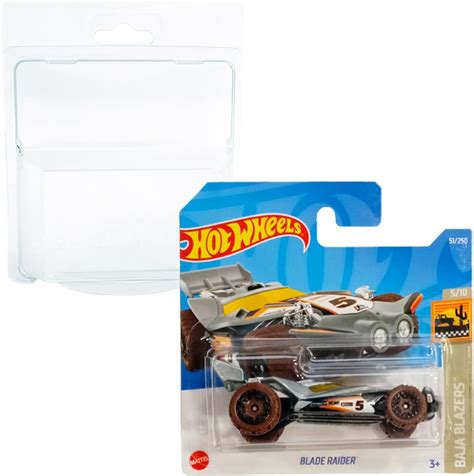 Hot Wheels Blade Raider Baja Blazers Short Card Blister Card Protector