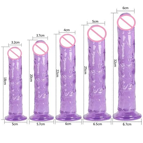 Consolador Er Tico De Gelatina Suave Para Mujer Consolador Con Ventosa Fuerte Tap N Anal Pene