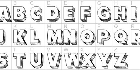 Fancy Block Letter Fonts Info With Regard To Block Letter Font