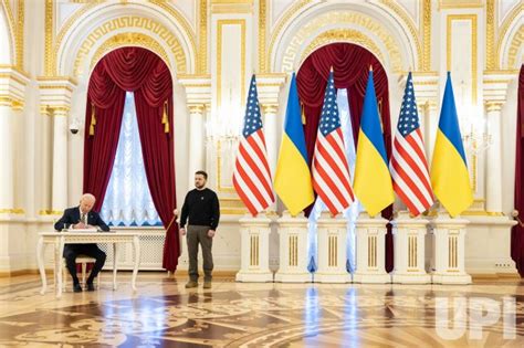 Photo President Joe Biden Makes Surprise Visit To Ukraine Ahead Of War