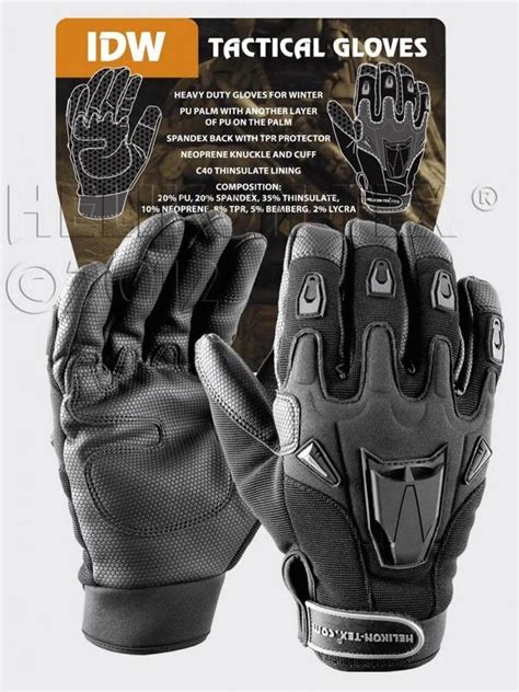 Зимние тактические перчатки Helikon-Tex Impact Duty Winter Gloves с ...