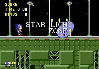 Zone: 0 > Sonic 1 > Star Light Zone