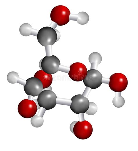 Glucose Molecule Structure Stock Illustration Illustration Of Chemistry 18296348