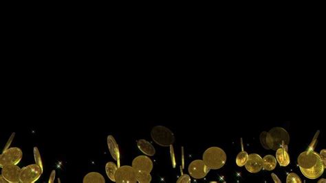 money falling overlay stock video footage