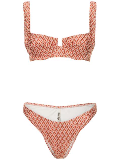 Brigitte Printed Bikini Reina Olga Women Luisaviaroma