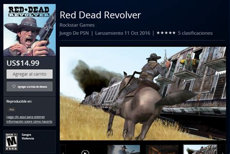 Llega Red Dead Revolver a PlayStation 4 | LevelUp