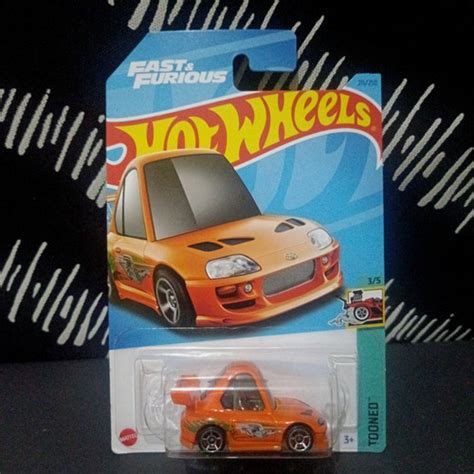 Jual Hot Wheels Toyota Supra Tooned Orange Fast Furious Kab Bogor Danshwgarage Tokopedia