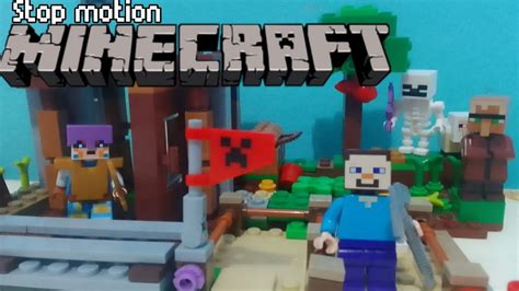 Stop Motion Lego Minecraft Youtube