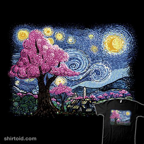 Cherry Blossoms Night - Shirtoid