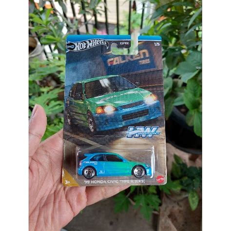 Hot Wheels Honda Civic Type R EK Falken Shopee Malaysia
