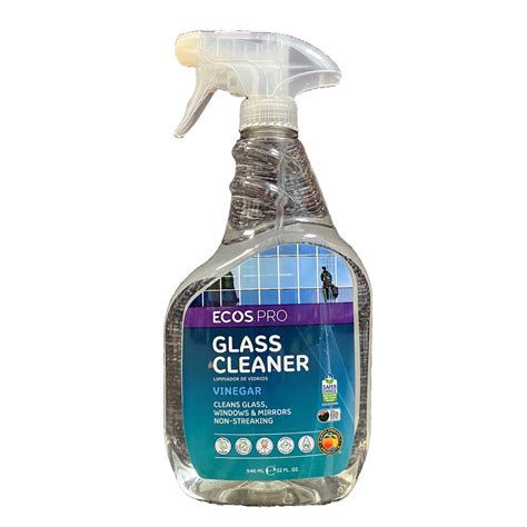 Ecos Pro Vinegar Glass Cleaner 32 Oz Each Mastersupplyonline