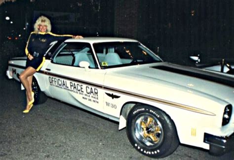 Miss Linda With 74 Hurstolds Indy Pace Car Vintage Muscle Cars