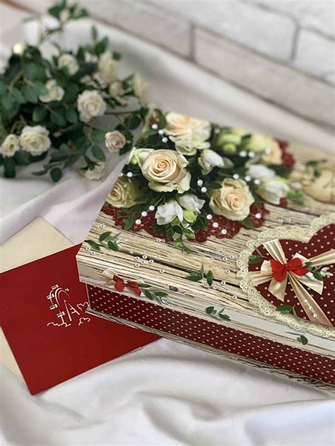 Коробка шкатулка подарочная "Открытка" - Centerpack