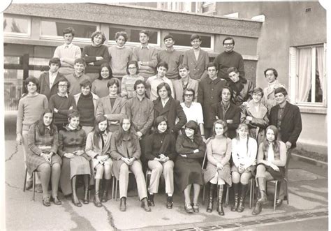 Photo de classe 2nde c de 1970 Lycée Gabriel Fauré Copains d avant