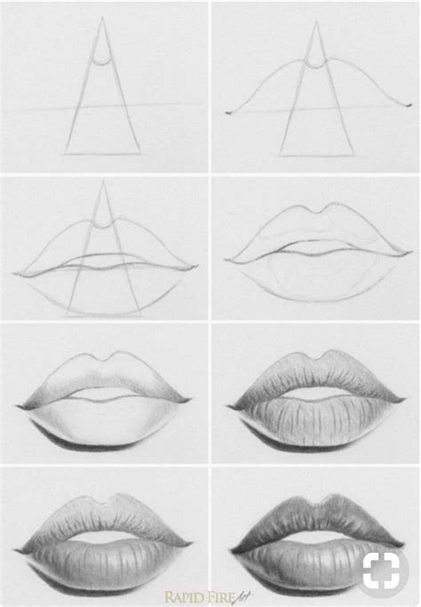 Como Desenhar Boca Realista - Como Desenhar Uma Boca Passo A Passo Realista
