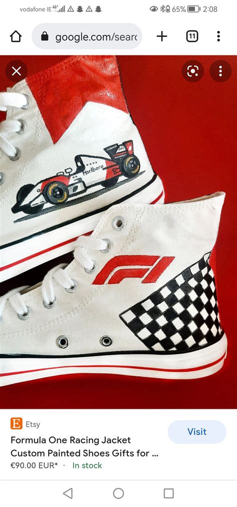 Converse Painting Ideas F1 Posters Custom Painted Shoes Diy Clothes